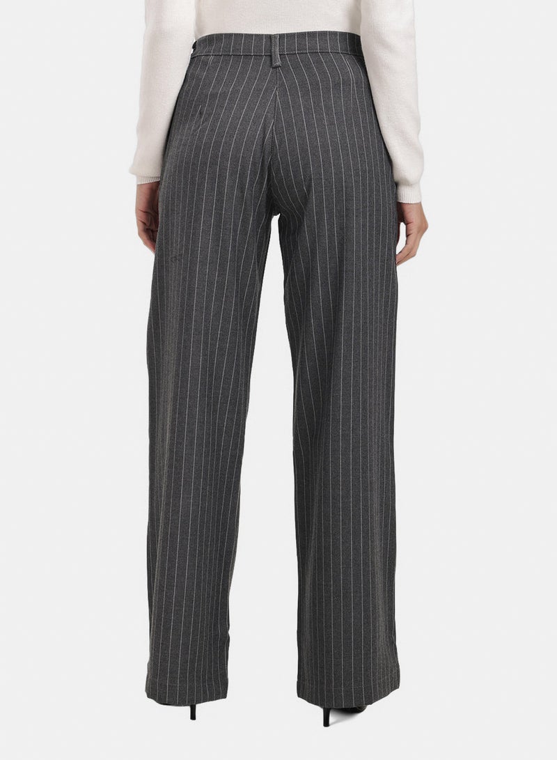 Carina Striped Wide-Leg Pants - Image 4